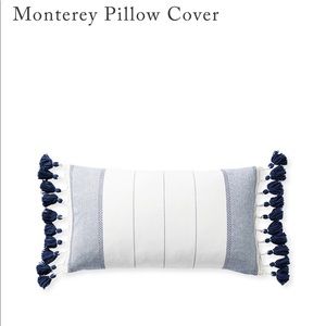 Serena & Lily Pillow w insert  - 12” x 21” - New